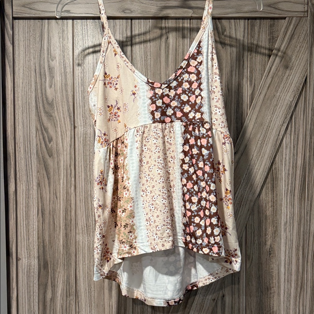 Love U Dear Babydoll Top with High Low